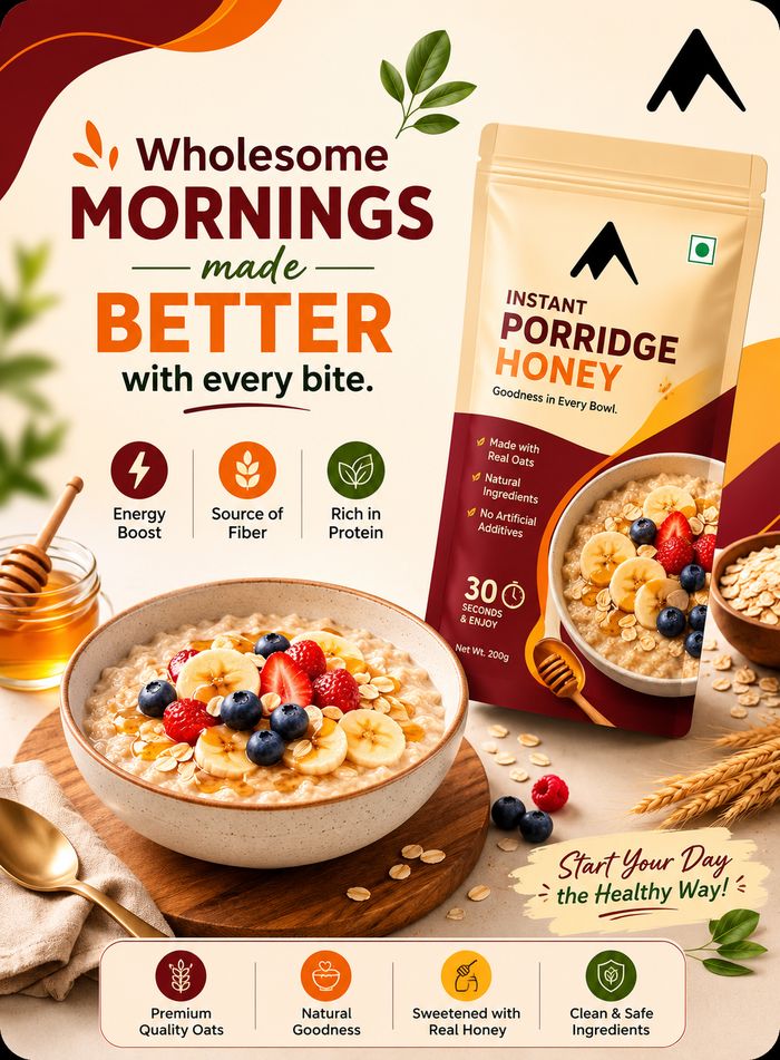 Instant Porridge Honey