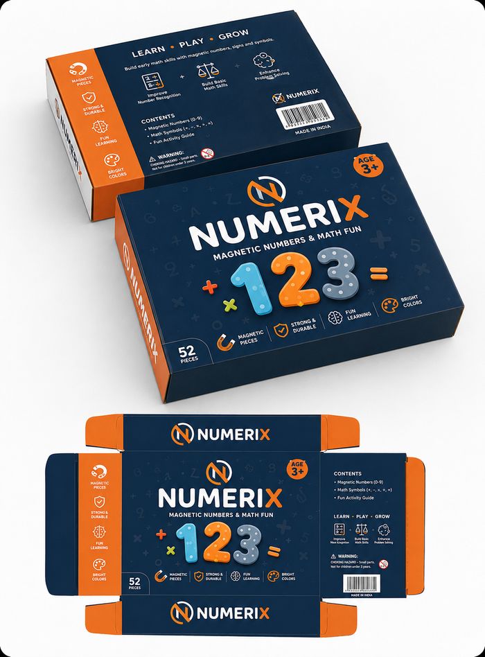 Numerix Toy Packaging